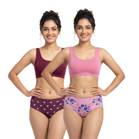 Ruby Printed Panties – Pack of 2 | Summer Sale