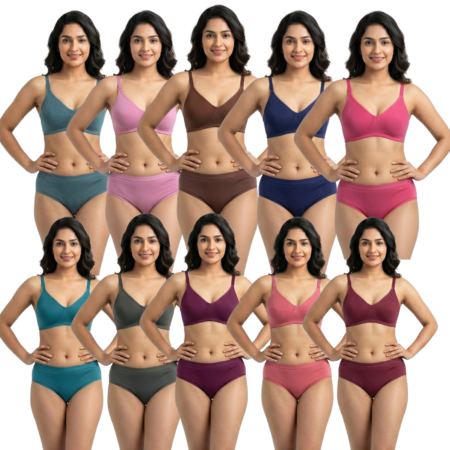 Ruby Plain Panties – Pack of 10 | Summer Sale