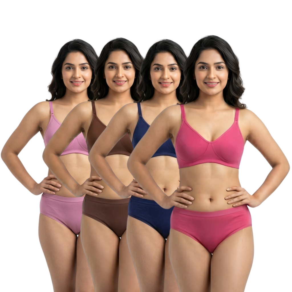 Ruby Plain Panties – Pack of 4 | Summer Sale