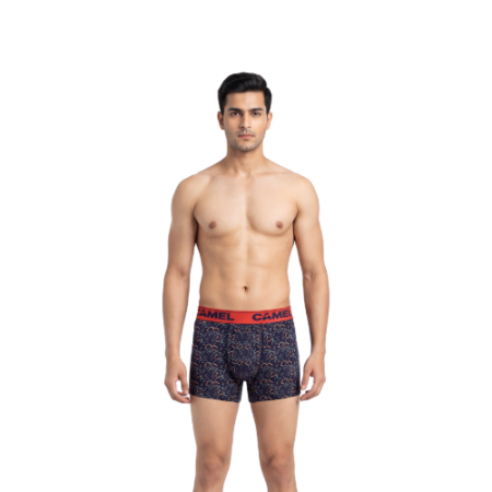 Camel Men's Printed Trunks